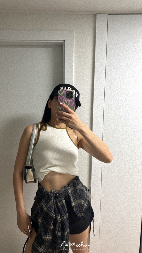 側抽繩尼龍休閒短褲